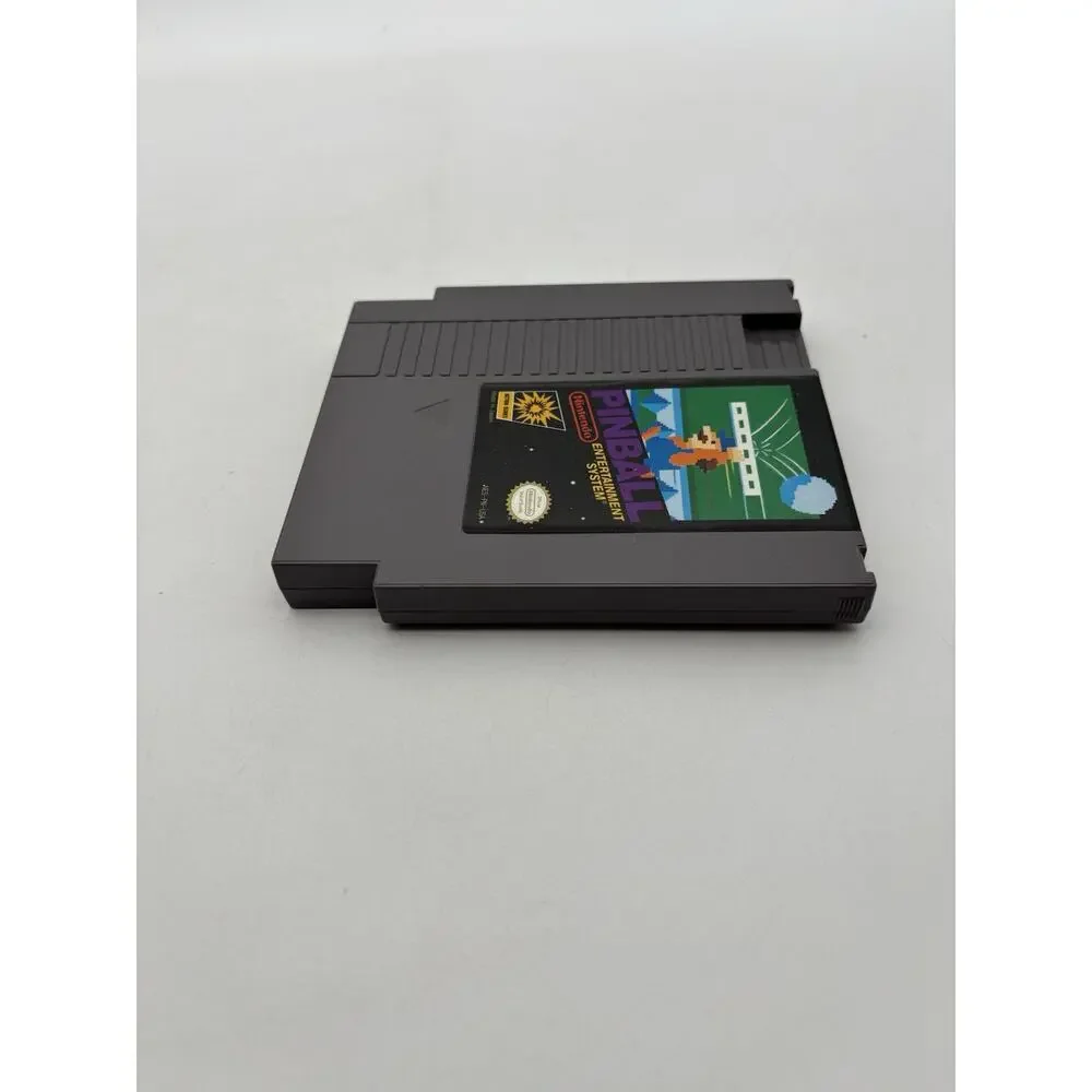Pinball - 1990 NES Game Authentic Nintendo Tested Working VG Condition